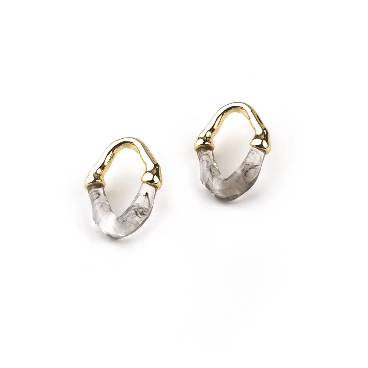 Domoflor s.l – wholesale Dangle earrings – Golden Bamboo Earrings 🎋💛1