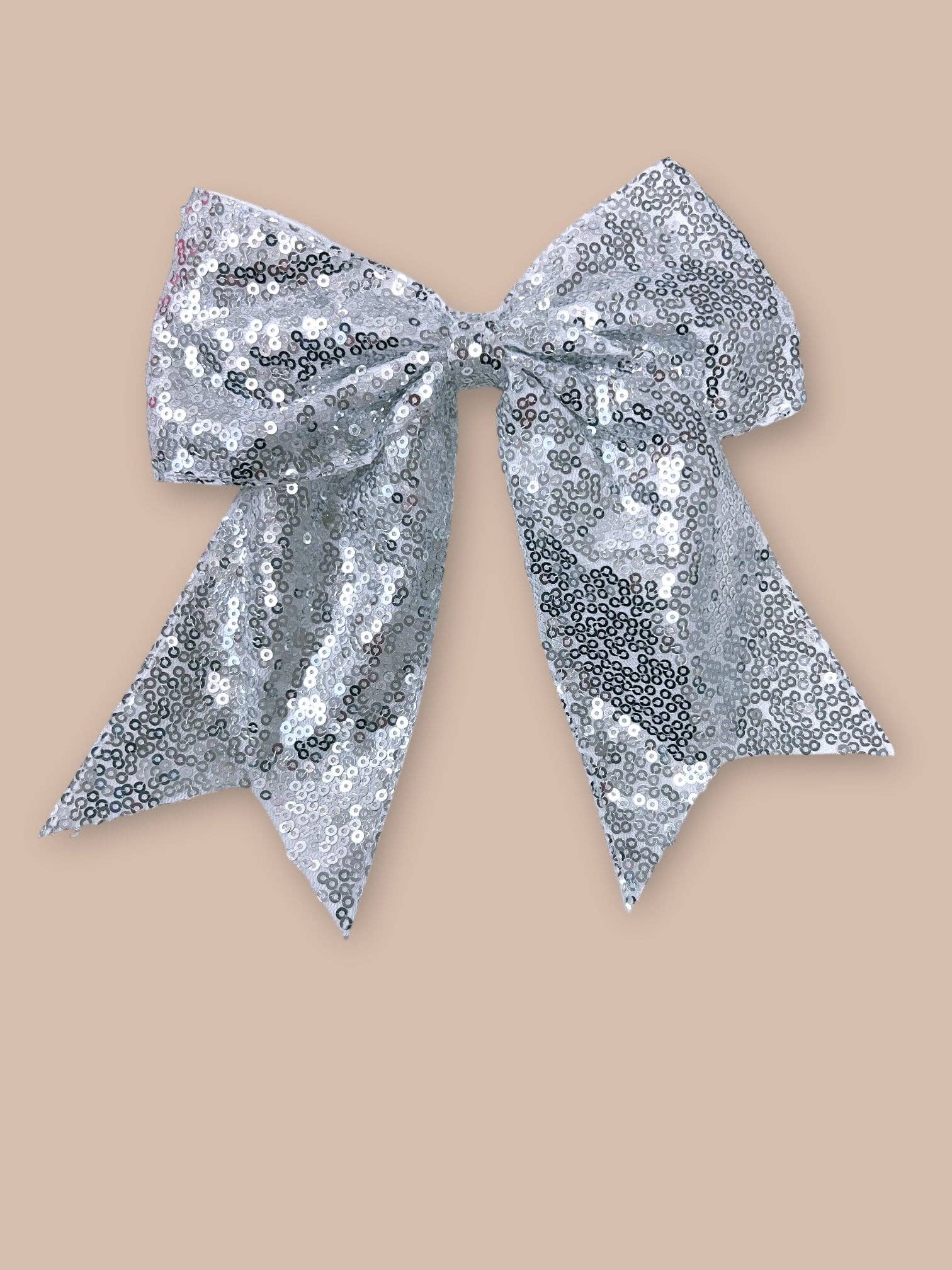 Kids Charm Online - Wholesale Hair Bow - Kids - Sequins cheer hair bows w/alligator clip. (6pcs/$10.50) CHEERBOW-2023-BBB27