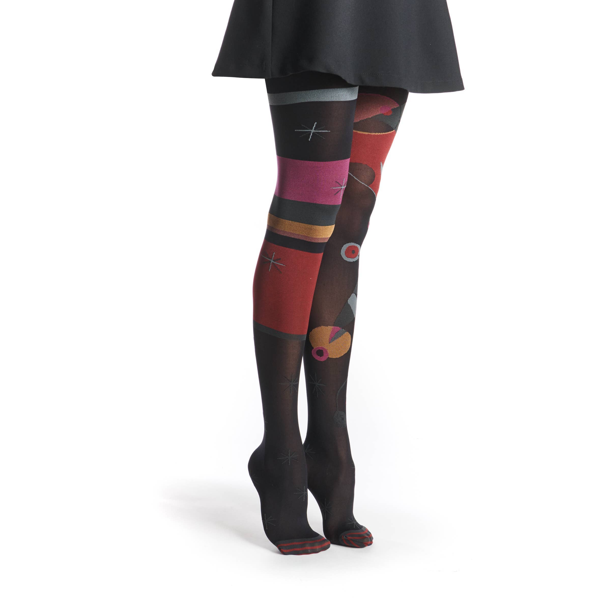 FIL DE JOUR - Wholesale Tights - Women's - 30 D Miro Asymmetric Tights3