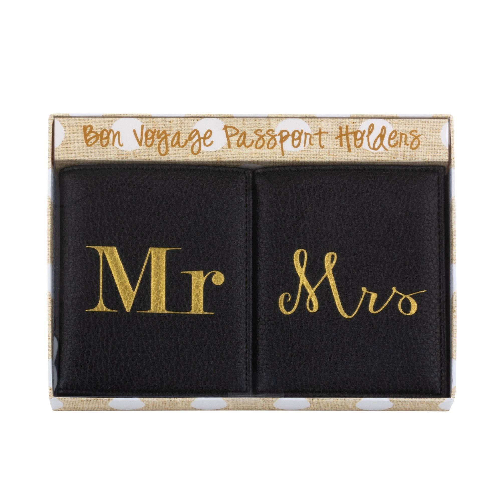 Mainstreet Collection - Wholesale  - Mr & Mrs Passport Holder Set0