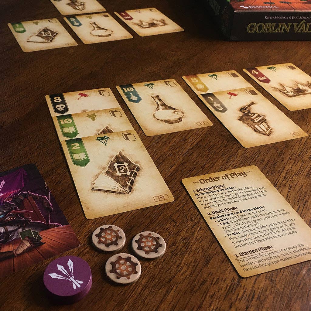 Thunderworks Games - Wholesale Board Game - Goblin Vaults2