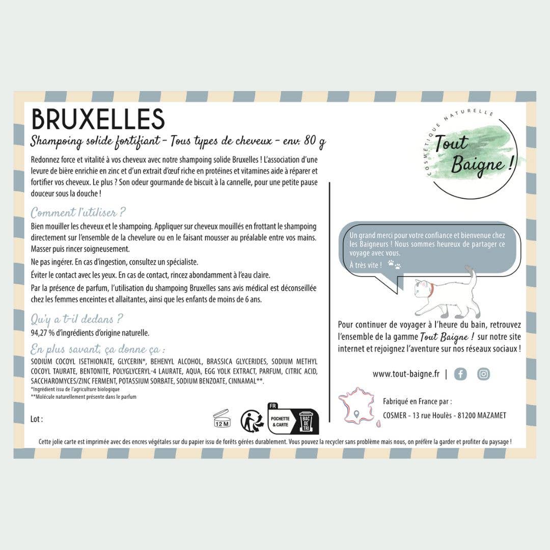 Tout Baigne ! - Wholesale Shampoo Puck/Solid Shampoo - Brussels - Fortifying solid shampoo5