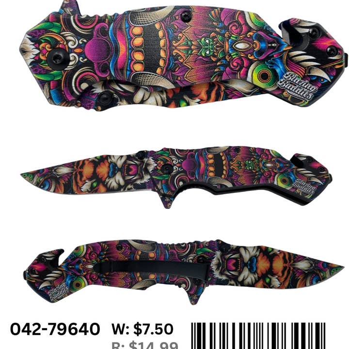 Smithco Distributing - Wholesale Pocket Knife/Holder - Battle Buddy Knives, Pocket Knife138