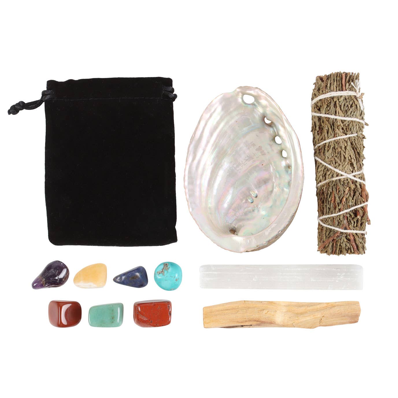 Something Different Wholesale - Vente Accessoire de méditation - Kit de bien-être Smudge and Stone Divine Energy3