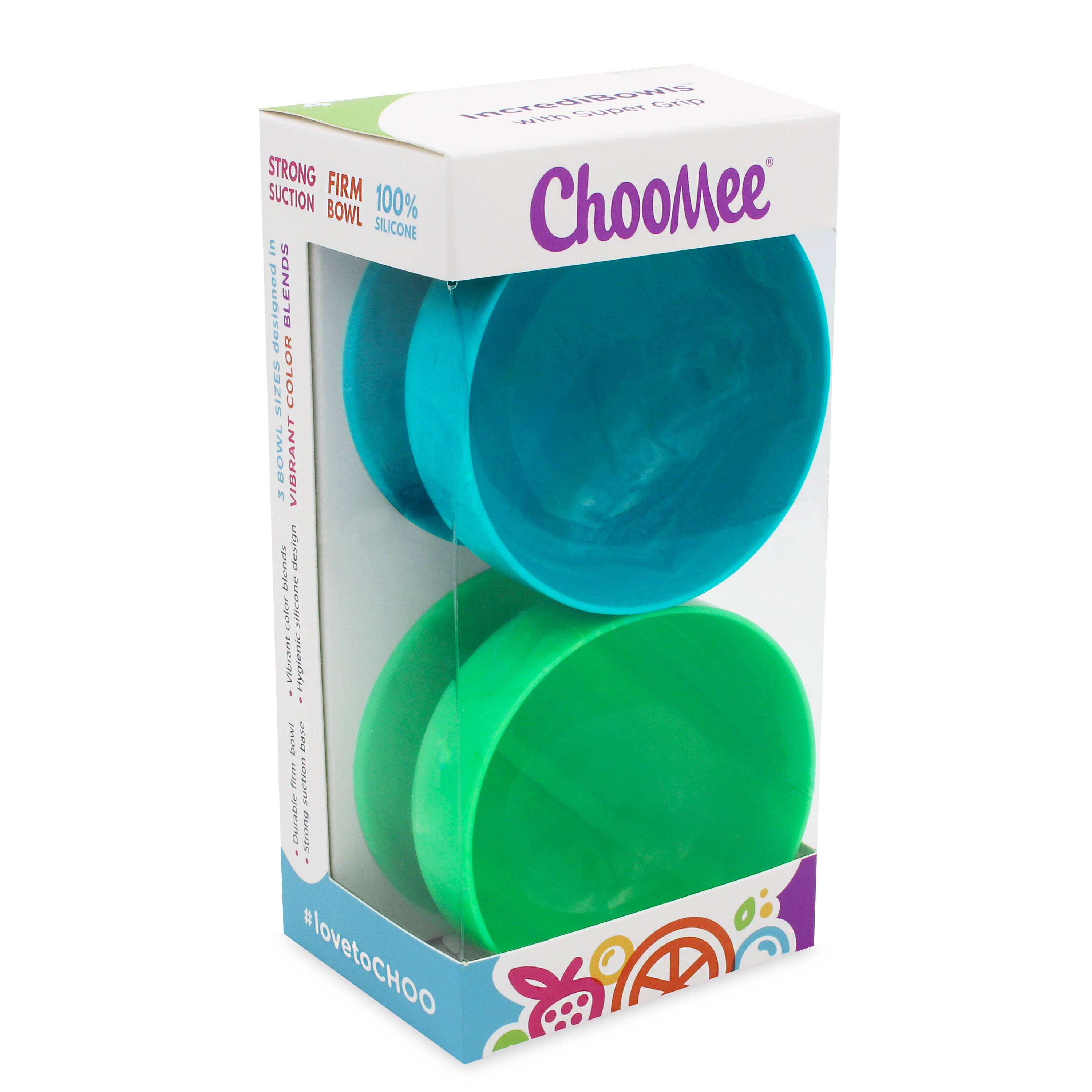 ChooMee - Wholesale Bowl - IncrediBowls Silicone Suction Bowl - Small 2 CT5