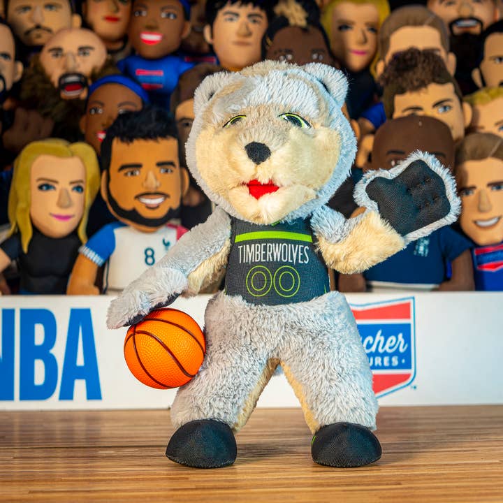 Uncanny Brands - Wholesale Stuffed/Plush Toy - Kids & Baby - Bleacher Creatures Minnesota Timberwolves Crunch 10" Plush