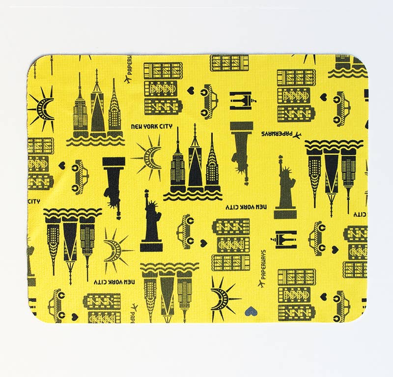 Paperways - Vente Tapis de souris - Paperways - Tapis de souris en microfibre - New York0