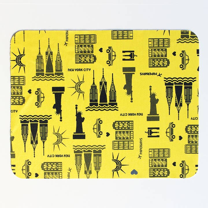 Paperways - Vente Tapis de souris - Paperways - Tapis de souris en microfibre - New York0