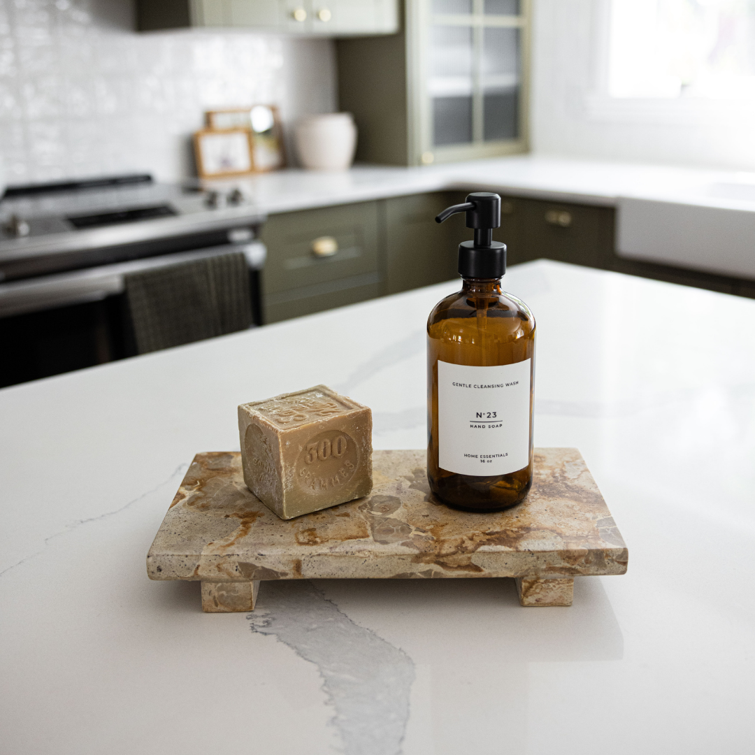 Luxe B Co – wholesale Trivet – Chocolate Marble Trivet Riser10