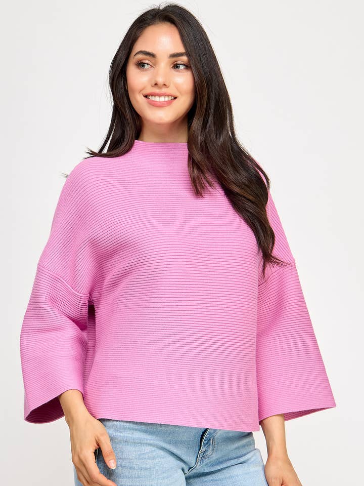 JT-5002-6 NOT YOUR CASUAL TOP-BLOSSOM for wholesale by Ellison