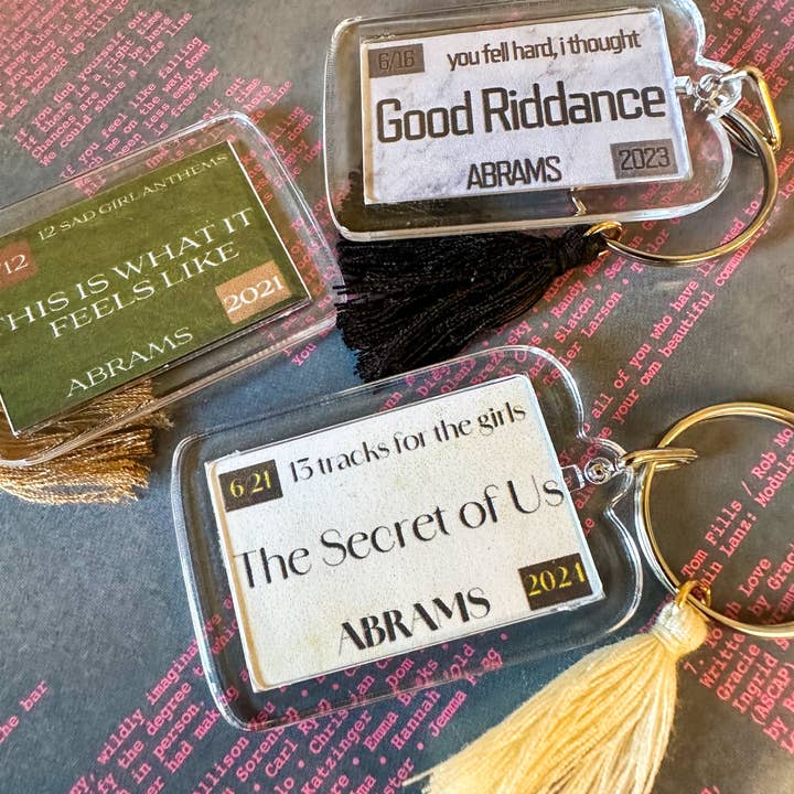 gracie abrams album keychains for wholesale by SpicyStylesCo