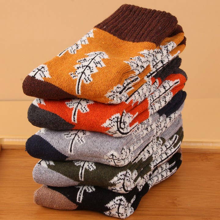 ACCITY - Wholesale Socks - Unisex - 2024 NEW LOVE DEER RABBIT 5 PAIRS SOCKS_CWMS0700