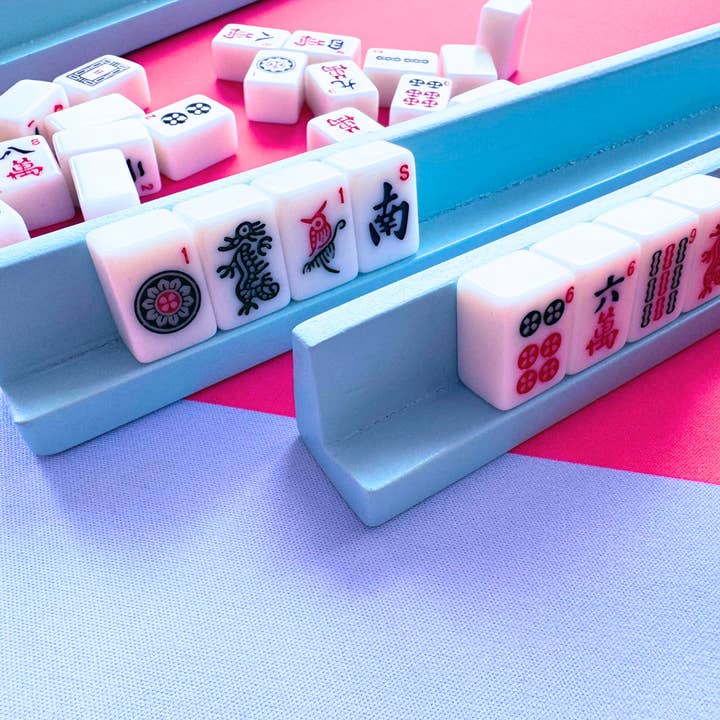 My Fair Mahjong - Wholesale Board Game - MINI MAHJONG MAT | Color Wave | 21" x 21"16