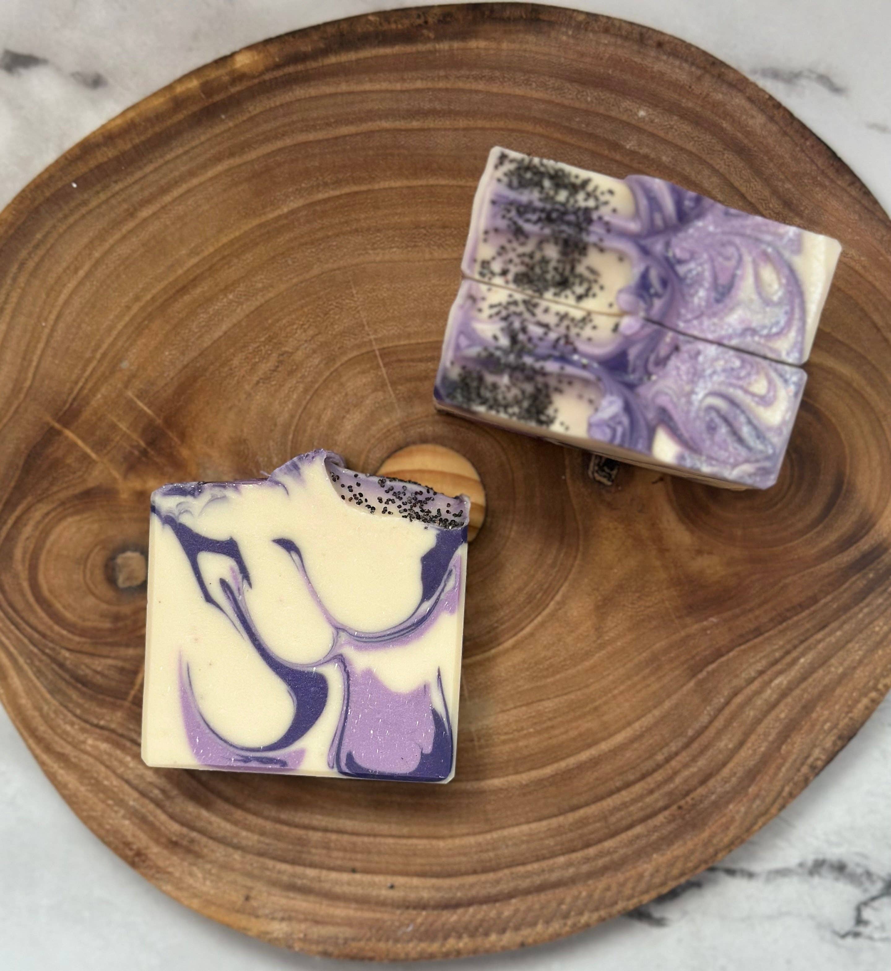 Juniper & Sage Soap Co. LLC - Wholesale Bar Soap - Huckleberry - Soap1