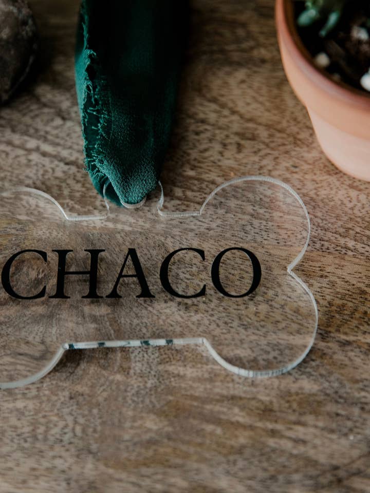 Dog Name Custom Ornament | Christmas Ornament | Custom Christmas Ornament for wholesale by Kismet and Chaco