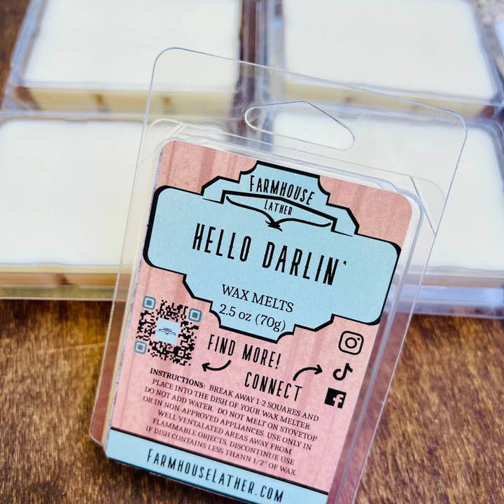 Hello Darlin' - Wax Melt for wholesale by Farmhouse Lather