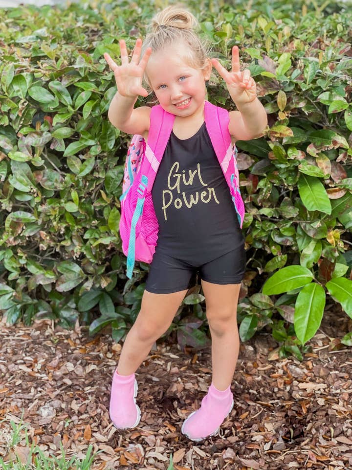 Girl Power Leotard for wholesale by Danizo