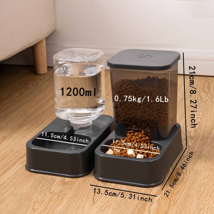 DIYSTORE – Engroshandel Madskål - Kat/hund – Kattevanddispenser, automatisk fodermaskine til katte, vanddispenser til hunde, kattemad, kattefad, komplette kæledyrsforsyninger