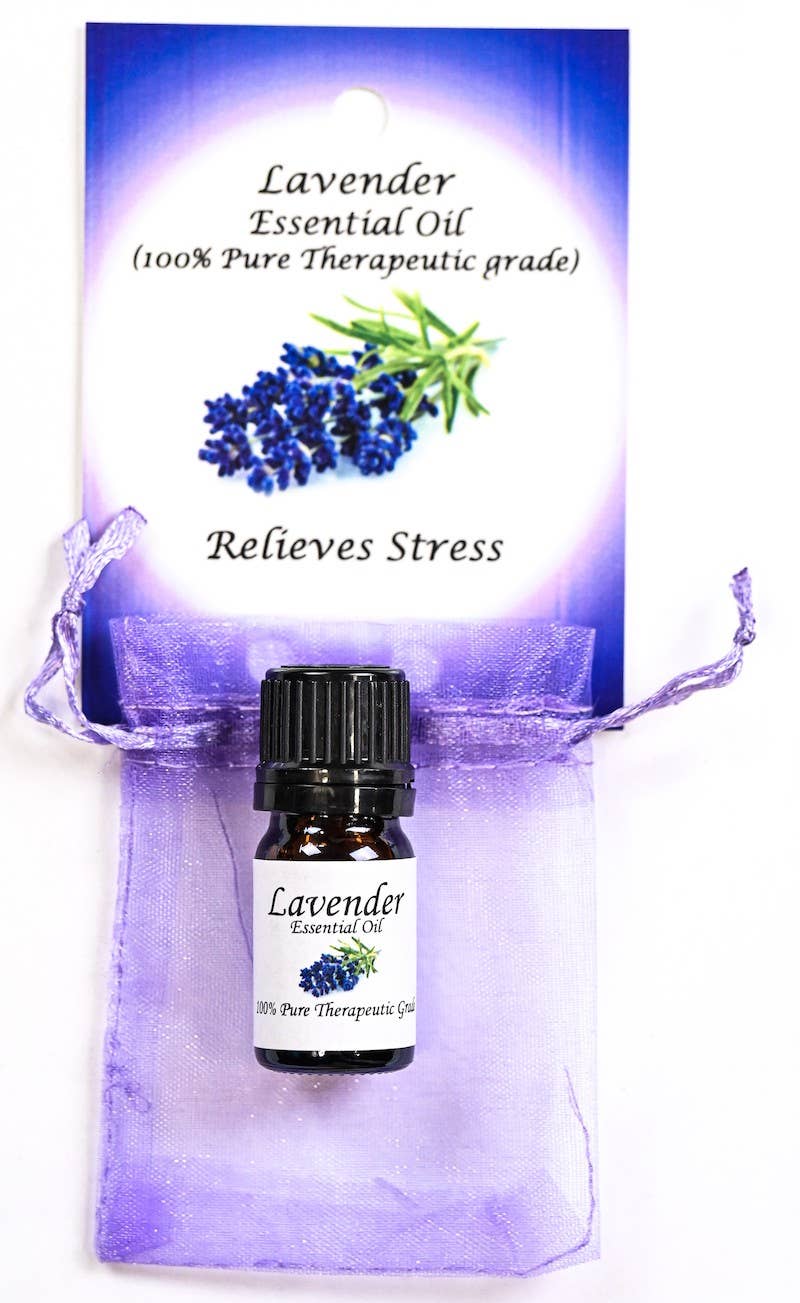 VPS Stones Inc. - Wholesale Essential Oil - Lavender Essential Oil with Beautiful Diffuser Flower 5ml2
