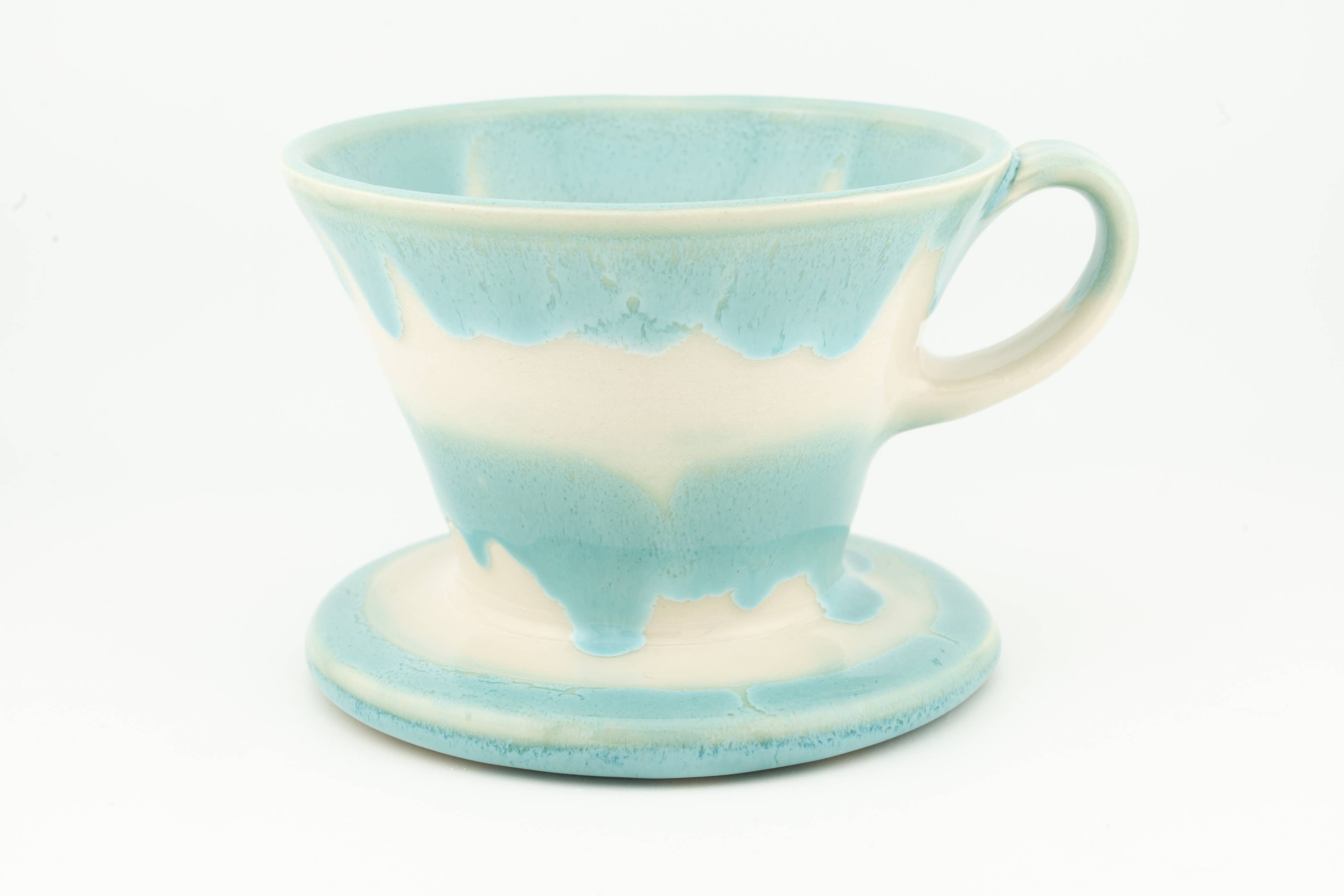 Swan City Ceramics - Wholesale Pour Over & Dripper - V60 Coffee Pour Over/ Dripper, Handmade Ceramic0