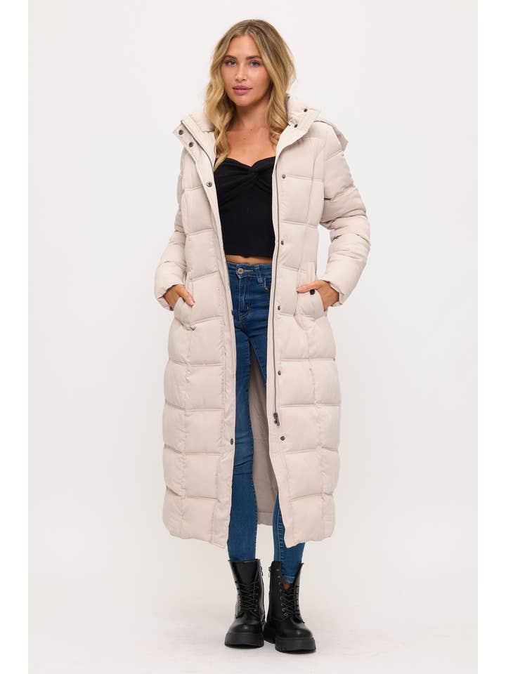 Coalition Apparel Inc - Vendita all'ingrosso Piumino - Donna - CLANP0113: Cappotto con Cappuccio Skyline Elite6