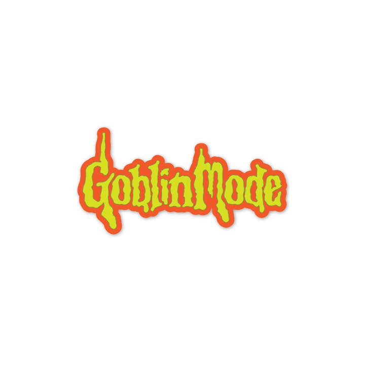 Krystan Saint Cat - Wholesale Sticker - Goblin Mode Spooky Goosebumps Vinyl Sticker