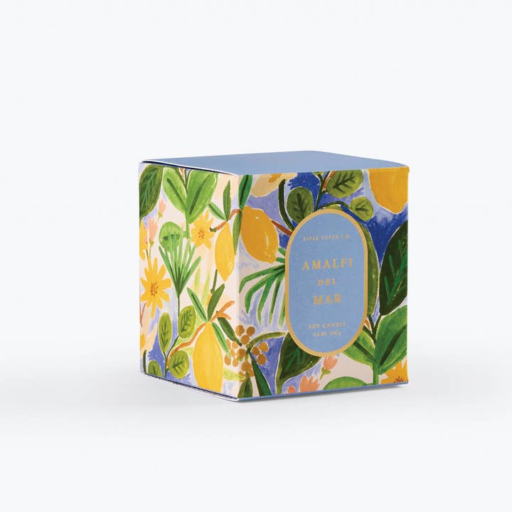 Rifle Paper Co. - Wholesale Jar/Filled Candle - Amalfi del Mar Candle