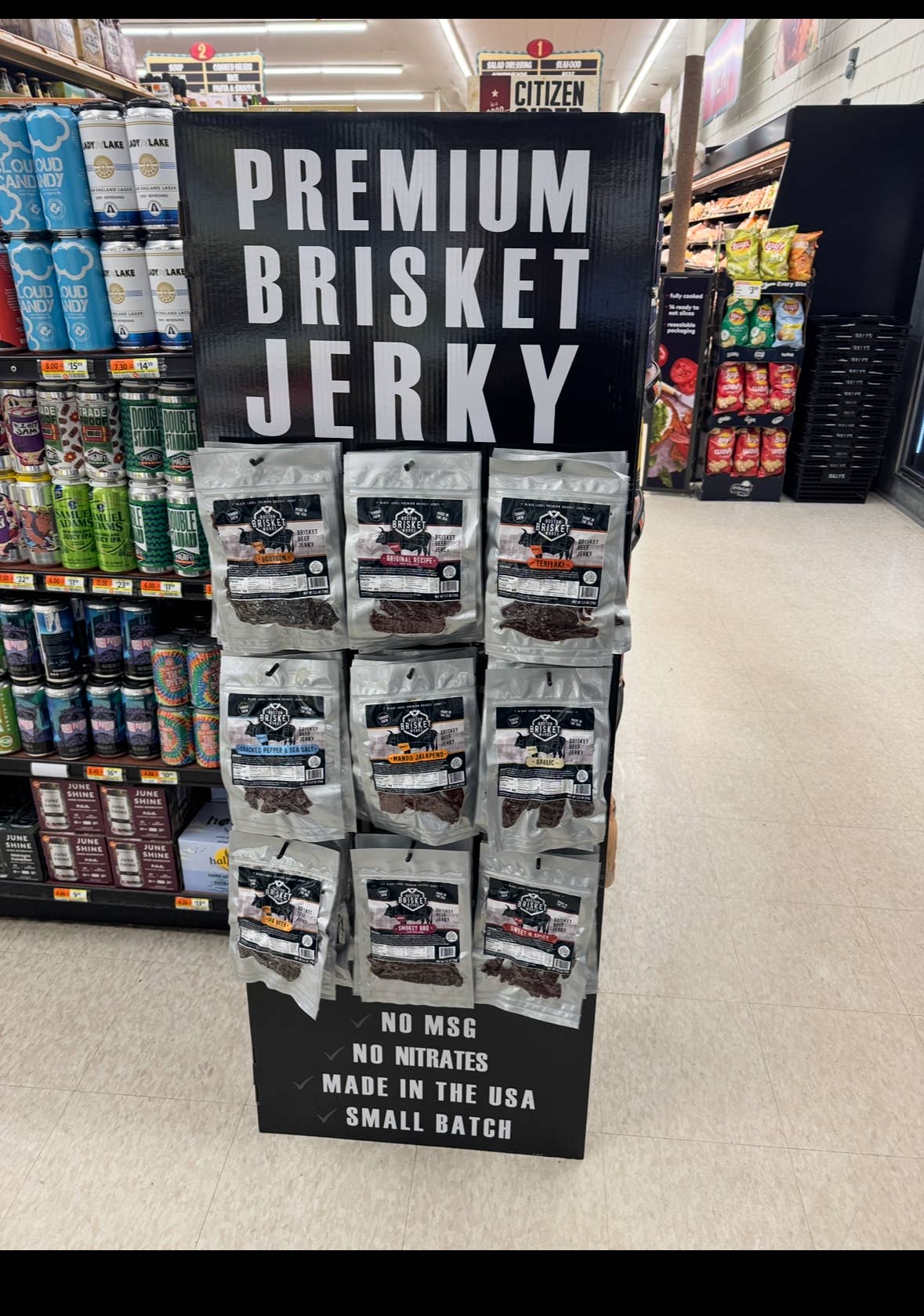 Boston Brisket Works - Wholesale Jerky - Beef Brisket Jerky "Original Recipe"6