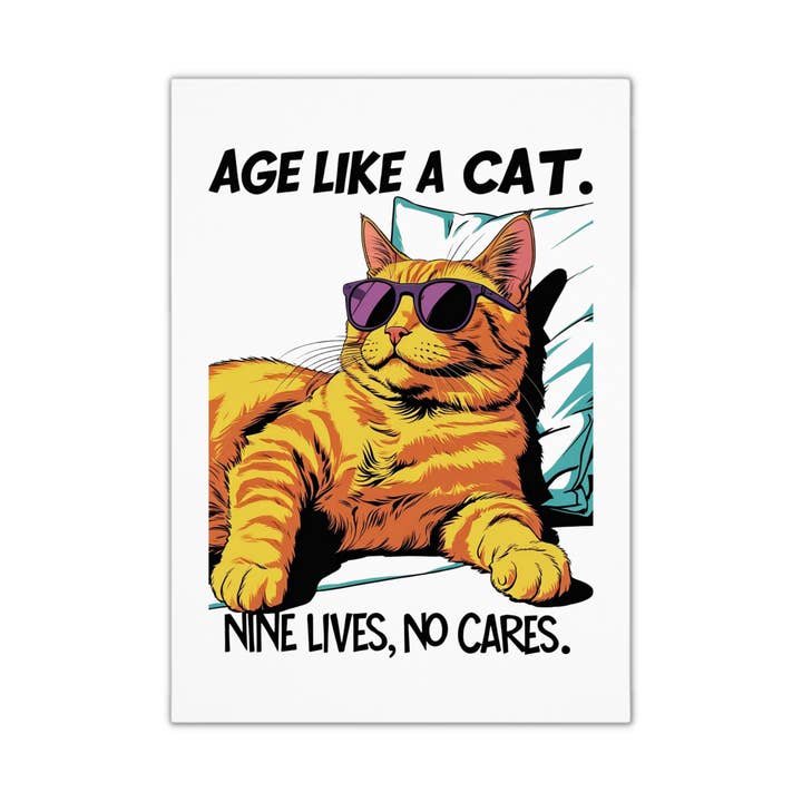 Einzigartige lustige Geburtstagskarte - Katze für den Großhandel von Smirk & Scribble