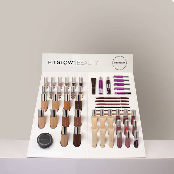 Fitglow Beauty - Wholesale Display case - Hero Makeup Display (Display Only)