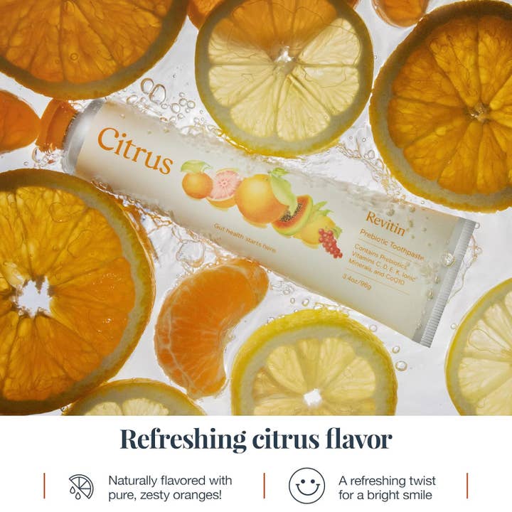Health Life NY - Wholesale Toothpaste - Revitin Toothpaste | Fluoride-Free Citrus Tooth Gel