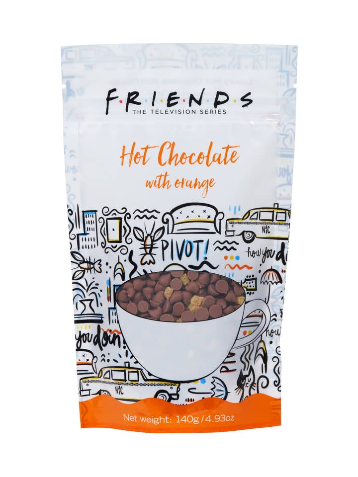 Friends Hot Chocolate With Orange Pouch for wholesale by Infinity Brands