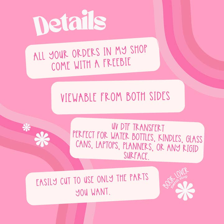 Book Lover Merch Shop - Wholesale Drinking Glass/Cup - Dark Academia 16 OZ Glass Can UV DTF WRAP / Bookish Mug 5