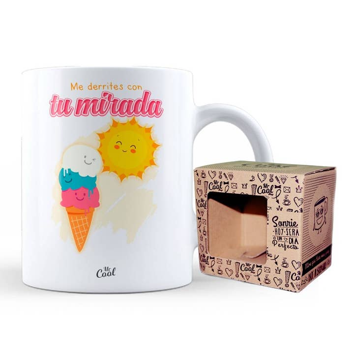 Mug — Tu me fais fondre avec ton regard pour la vente par STAR WAY, S.L. | MrCool