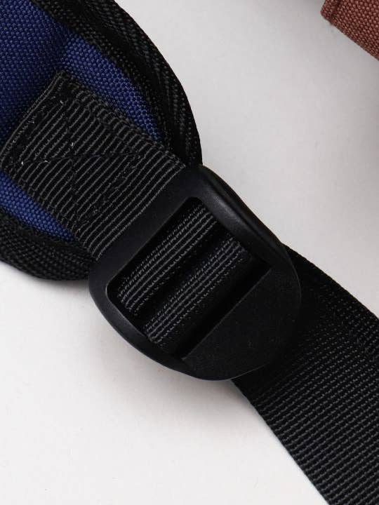 Color Block GAMAGUCHI Backpack for wholesale by Ametsuchi by Amina Collection