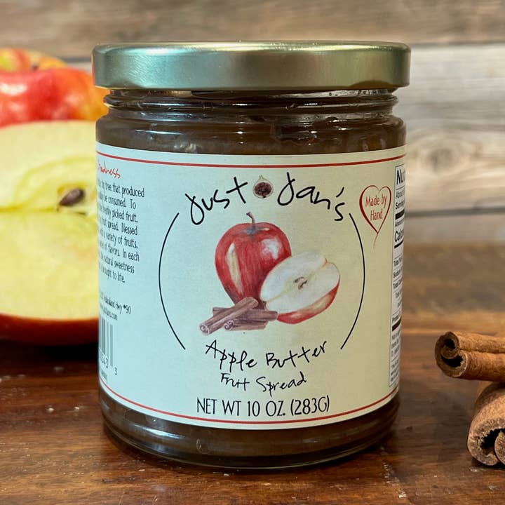 Apple Butter Fruit Spread for wholesale by Just Jan's