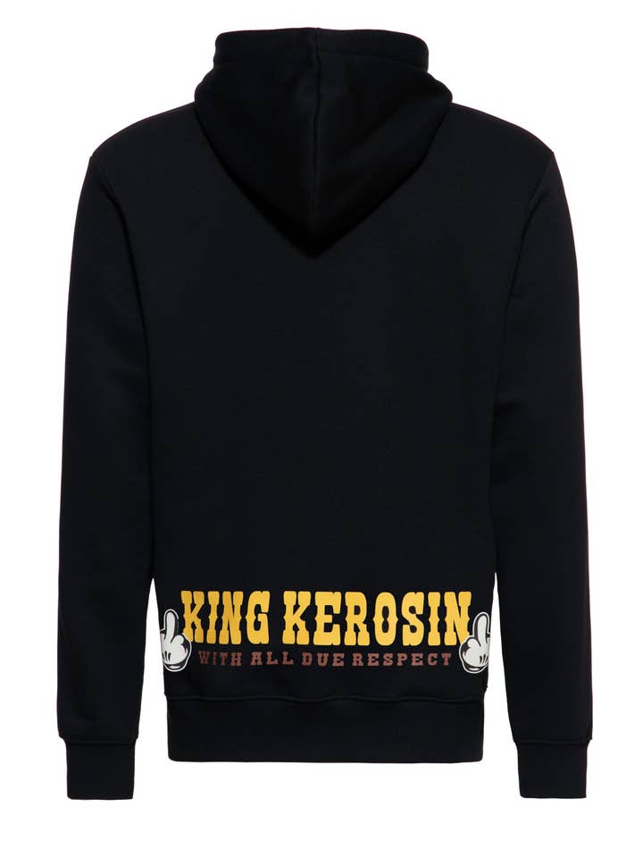 KING KEROSIN - Vendita all'ingrosso Felpa con cappuccio - Unisex - Felpa con cappuccio Natural Born Badass7
