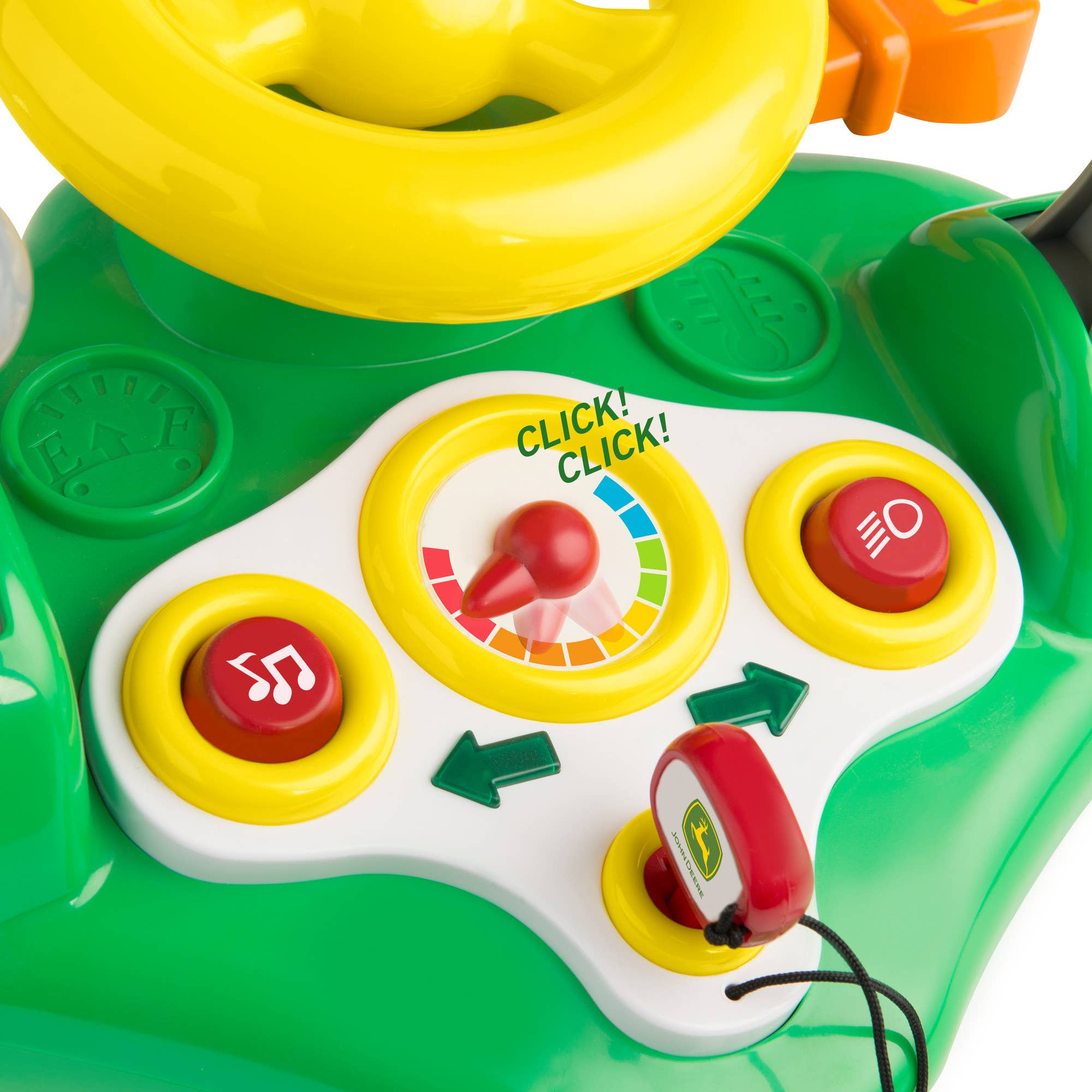 TOMY - Wholesale Classic Toy - Kids - TOMY John Deere Busy Driver Kids Toy Steering Wheel2