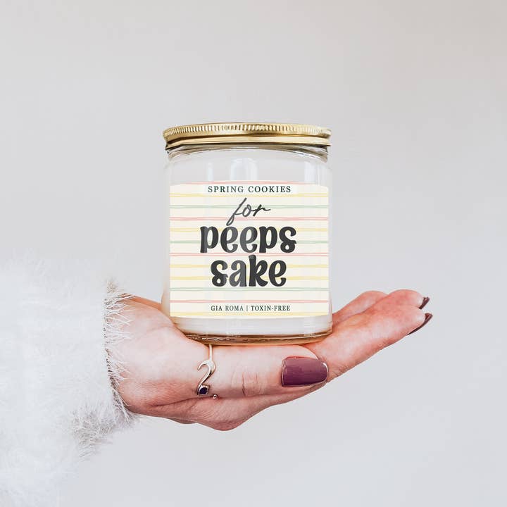 Gia Roma - Vendita all'ingrosso Candela in vasetto - Candele pasquali retrò con graziosi barattoli profumati alla soia primaverile61