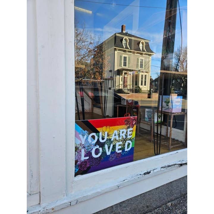 Transpainter - Wholesale Sticker - You Are Loved Sticker | LGBTQ Pride Gifts | Pride Flag Decal13