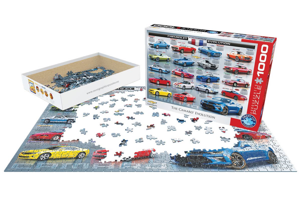 Eurographics Puzzles Europe - Wholesale Puzzle - Adult - Chevrolet the Camaro Evolution2