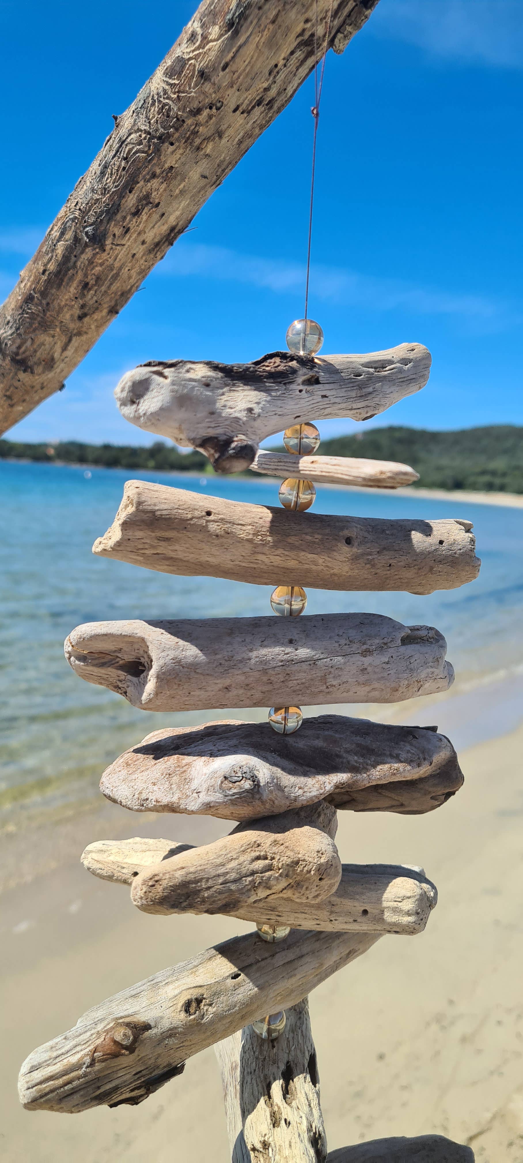 BELLA STORIA CREAZIONE - Wholesale Mobile - Driftwood mobile from the Mediterranean,4