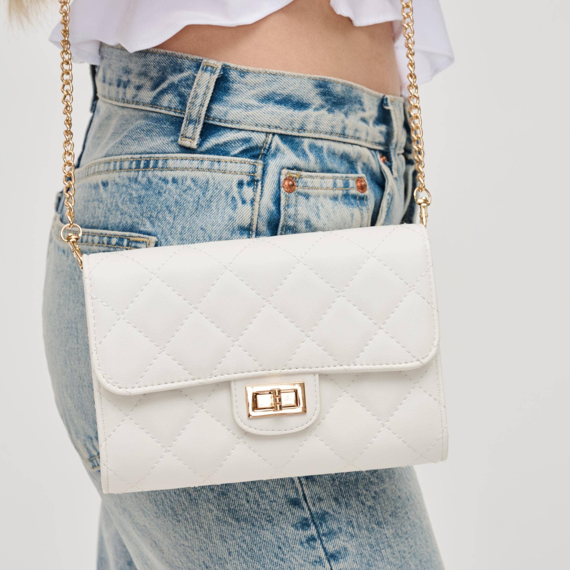 Urban Expressions - Wholesale Crossbodytas - Dames - Winona gewatteerde crossbody met meerdere compartimenten33