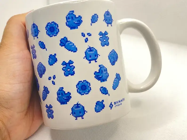 Okhami Studio - Wholesale Coffee/Tea Cup - Stardew Ceramic Mug | 350ml Coffee Mug5