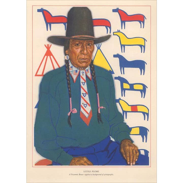 Found Image Press - Wholesale Sticker - Sticker NA-283 Little Plume