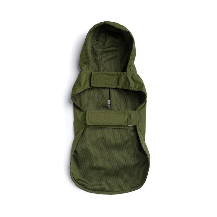fabdog - Wholesale Pet Raincoat - Dog - Olive Raincoat1