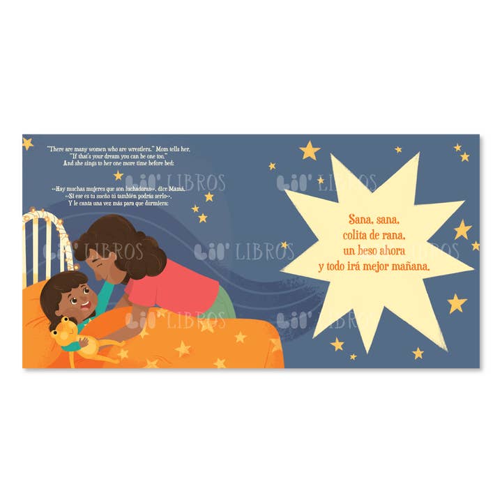 Lil' Libros ~ Bilingual Children's Books & Games - Wholesale Book - Kids - Sana, sana, colita de rana (Bilingual: English and Spanish)