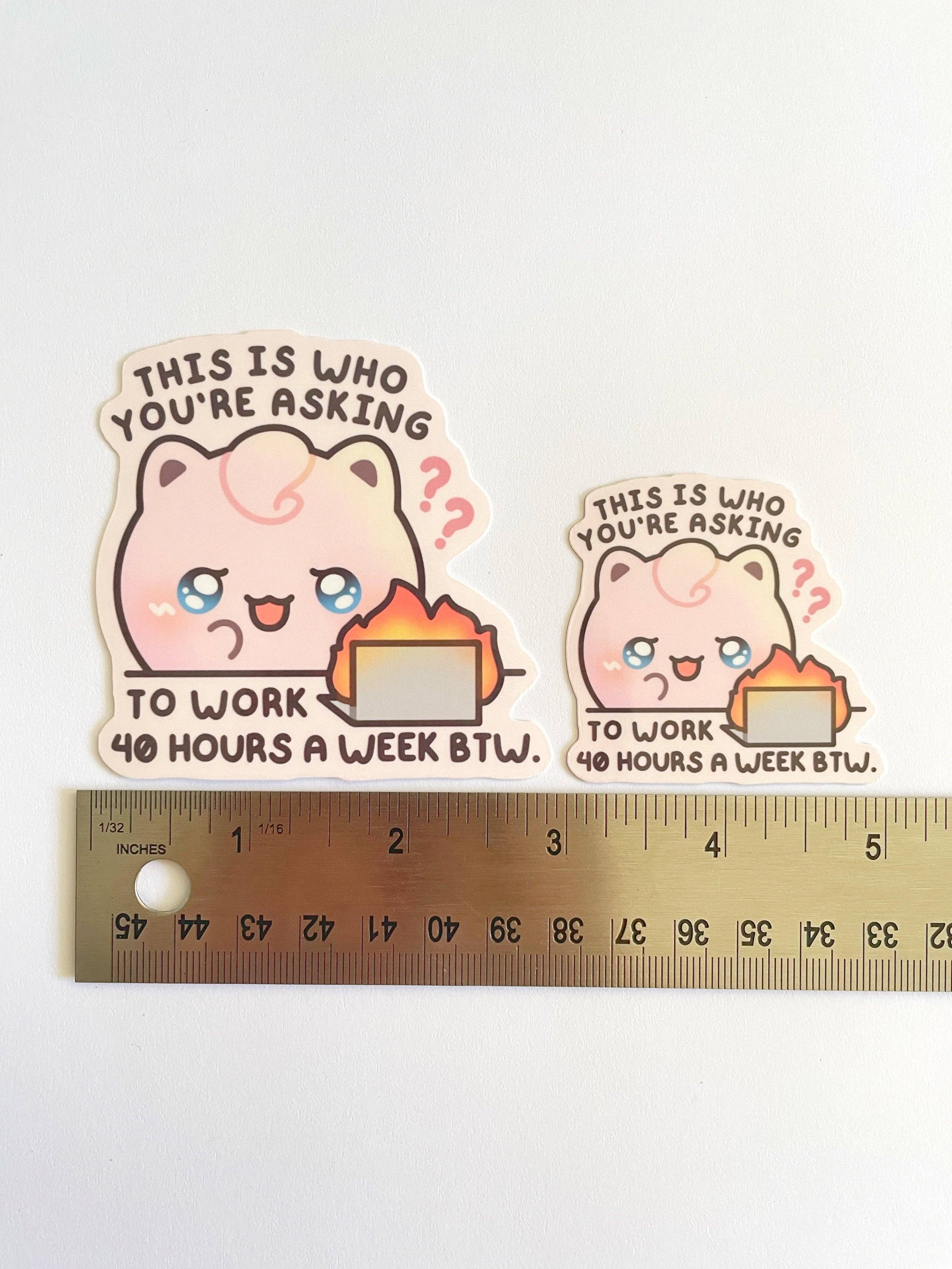 Gelly Roise - Wholesale Sticker - Jigglypuff Waterproof Stickers2