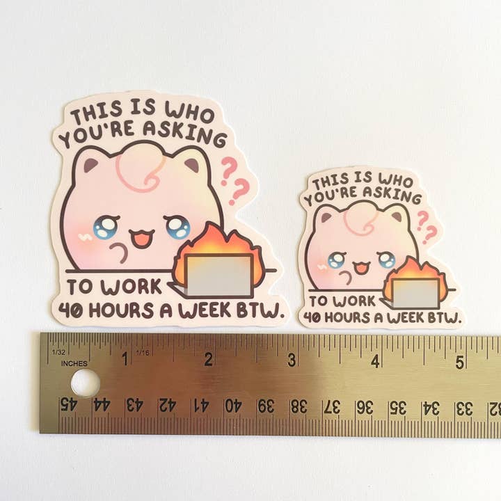 Gelly Roise - Wholesale Sticker - Jigglypuff Waterproof Stickers2