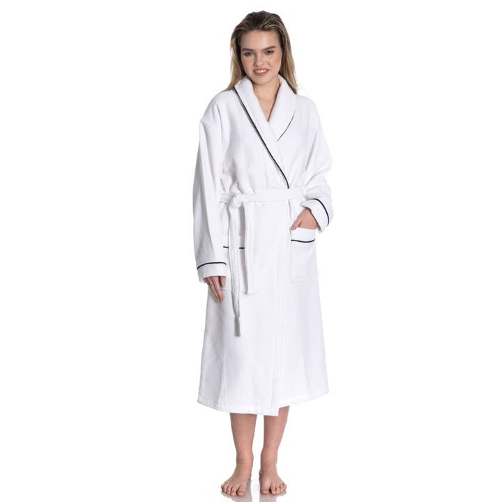 East'N Blue - Wholesale Robe - Unisex - Waffle Terry Turkish Cotton Unisex Bathrobe7